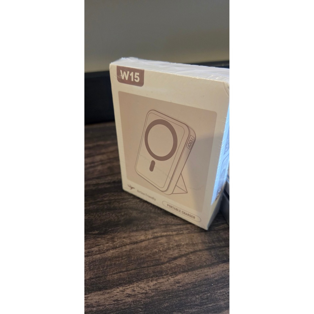 Gxorul Portable Charger Unisex OS White New W15 Magnetic Wireless Power Bank